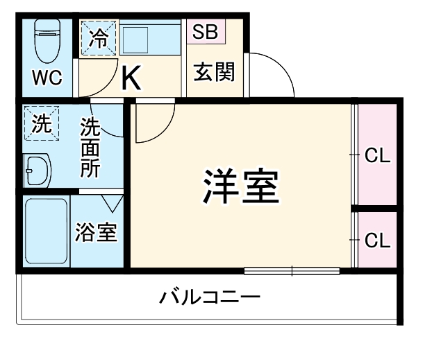 BlueTerrace松戸の間取り
