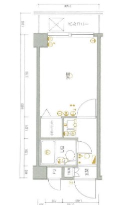 クレッセント武蔵小山の間取り
