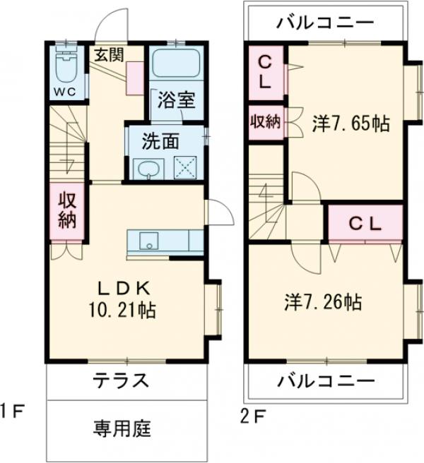 アルカンシェルの間取り