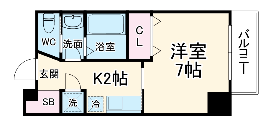 Grand―K靭公園の間取り