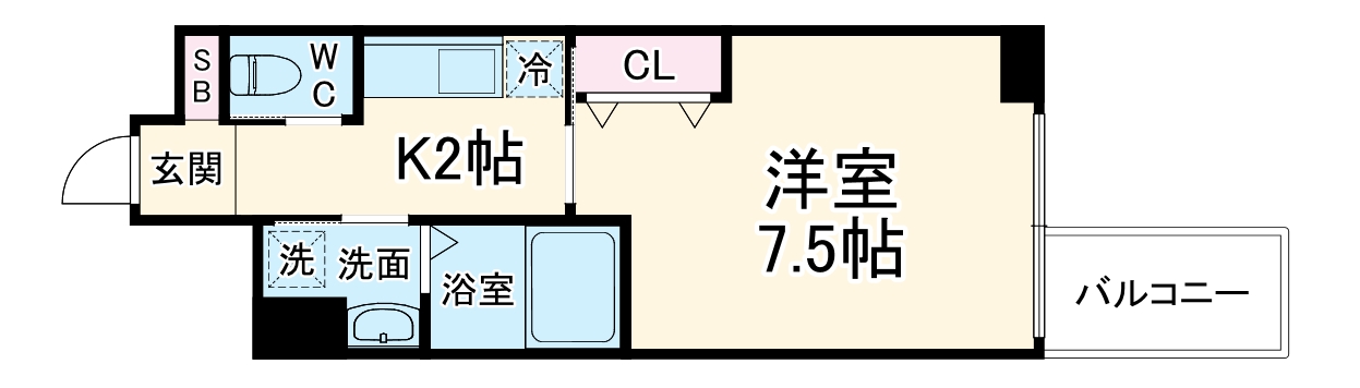 Grand―K靭公園の間取り