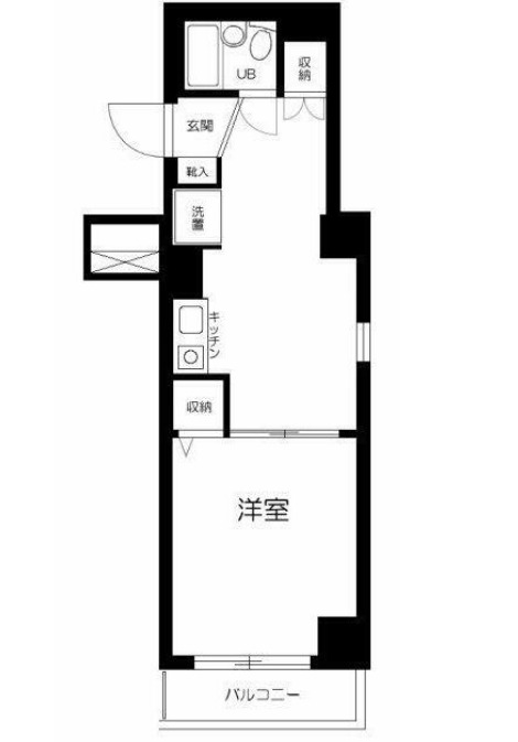 鶴見中央の完工年月(1988年5月)築の賃貸マンションの間取り