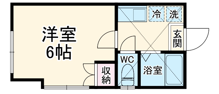 コンコース二子の間取り