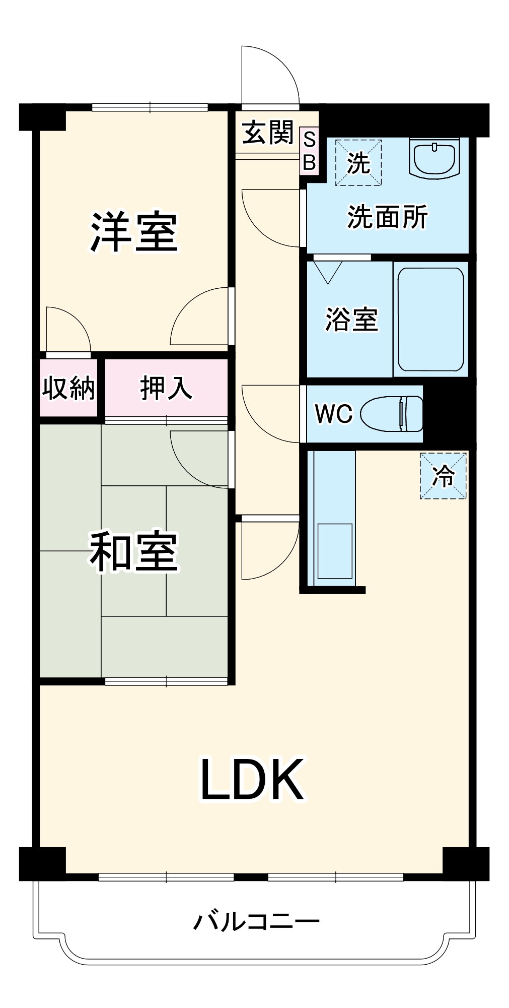 UNO PALACEの間取り