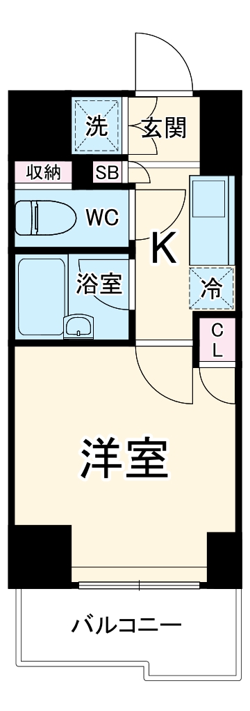 ルーブル川崎参番館の間取り