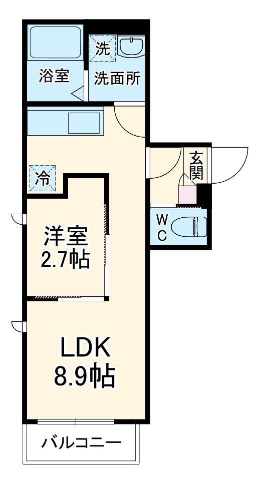 KEIAI RESIDENCE 大和田Ⅱの間取り