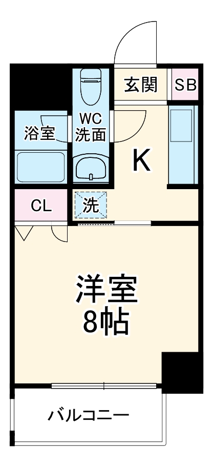 レジディア新横浜の間取り