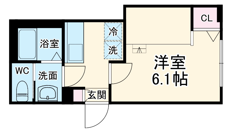 KEIAI RESIDENCE 大和田Ⅱの間取り