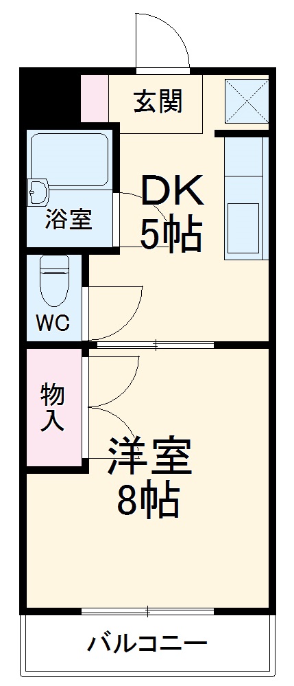 ビオスⅡの間取り