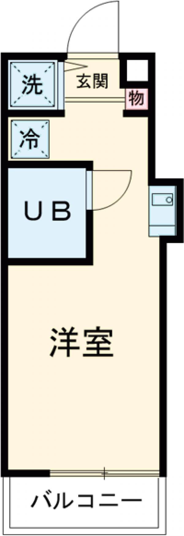 トップ桜新町第2の間取り