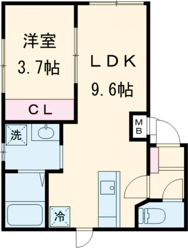 ヴィンテージCITY武蔵小金井の間取り