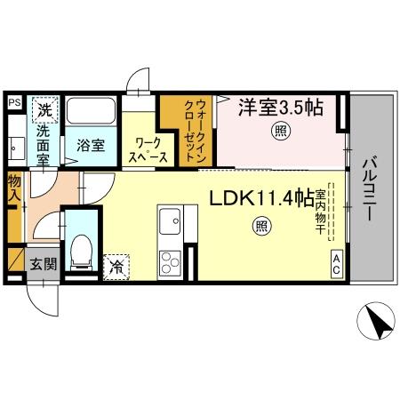 エルブ・バレの間取り