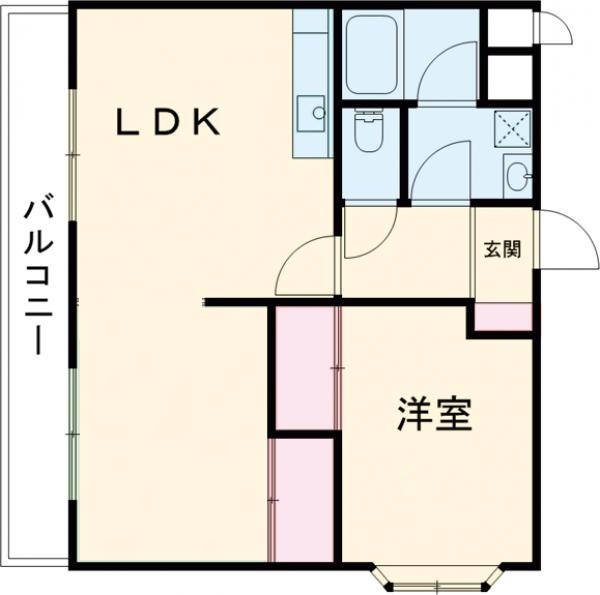 ビーチマンションⅡの間取り