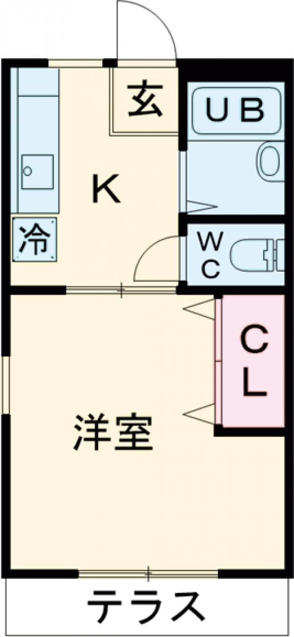 SSハイツの間取り
