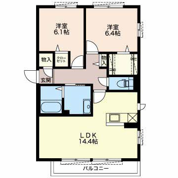 マノワールの間取り