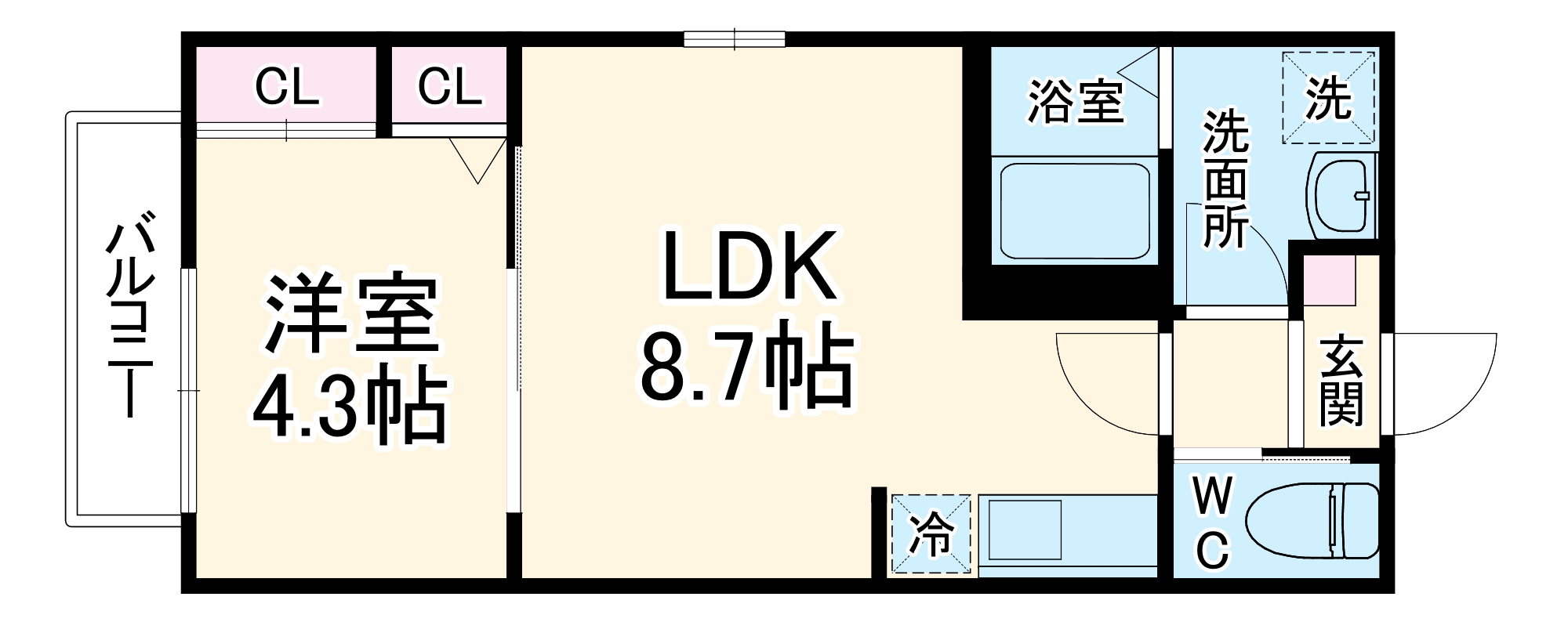 (仮称)見沼区東宮下計画の間取り