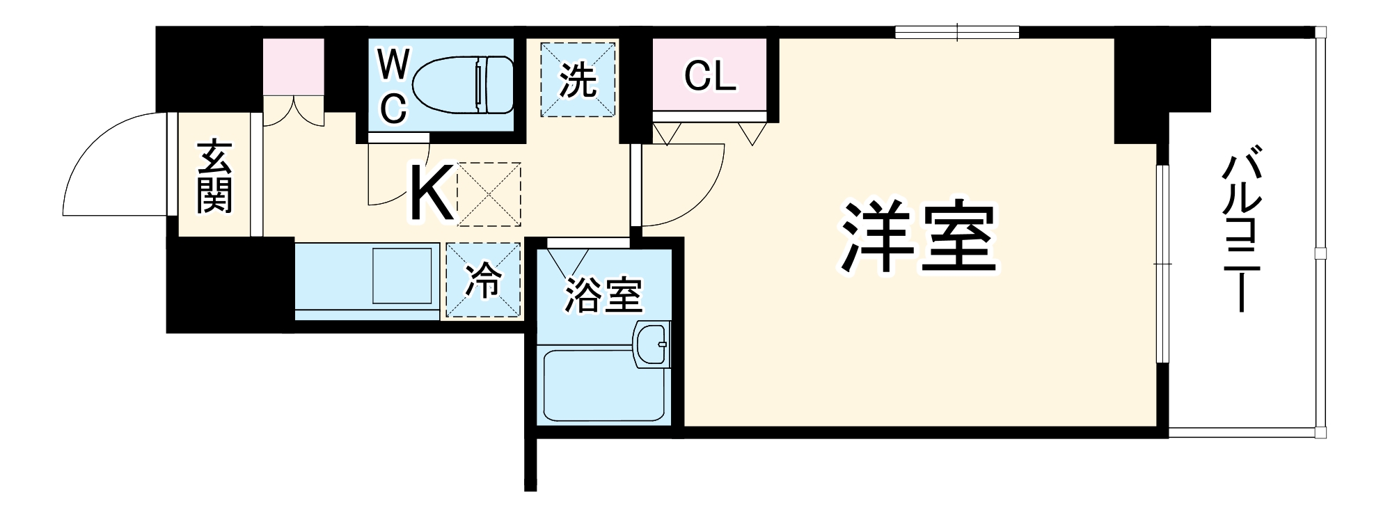 フェニックス横濱井土ヶ谷の間取り