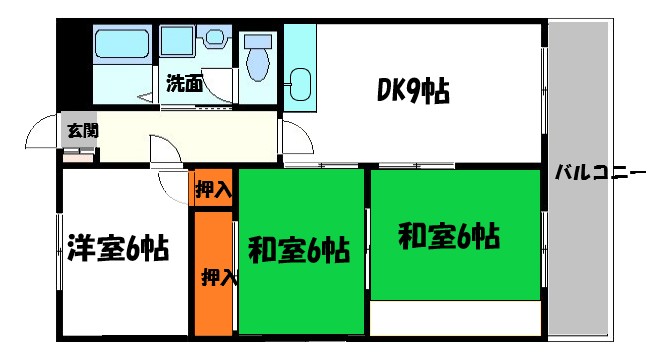 プルミエールの間取り