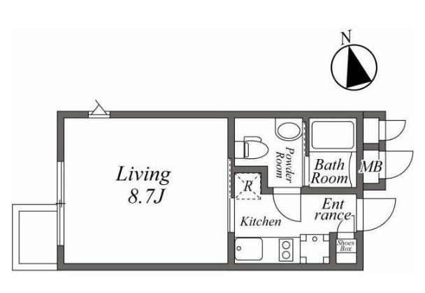 ARISTO白金高輪の間取り
