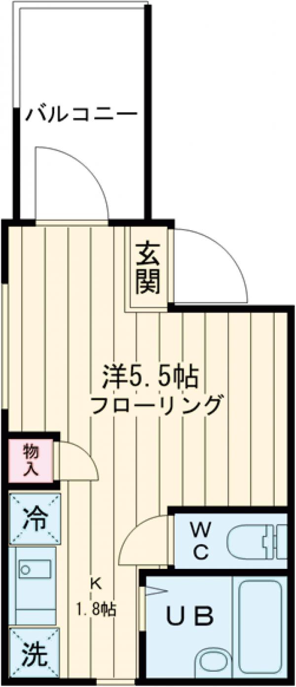 MELDIA梅田の間取り