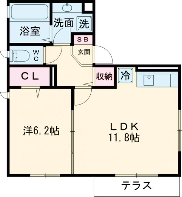 Ume et Oliveの間取り