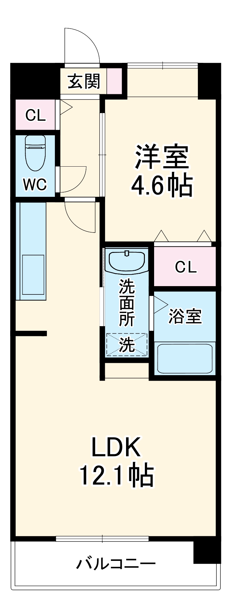 サンステージエクセルの間取り