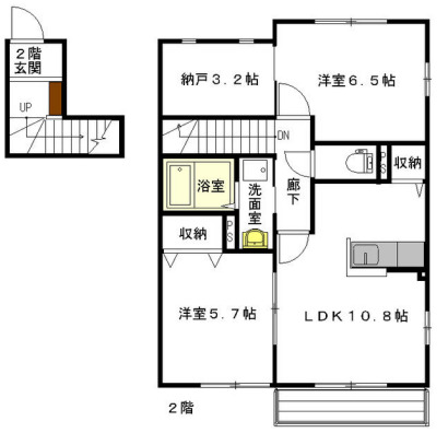 エリズ・ヴィラの間取り