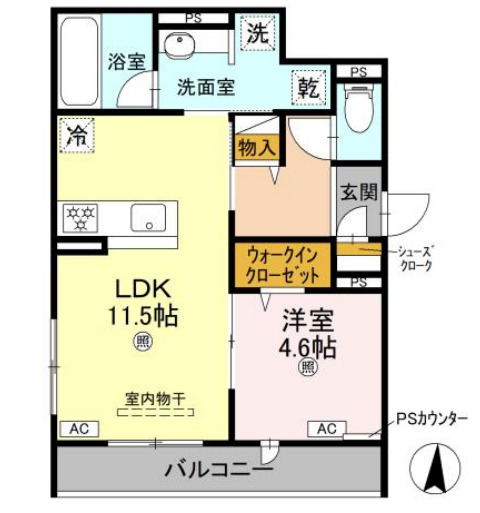 D-residence中桜塚の間取り
