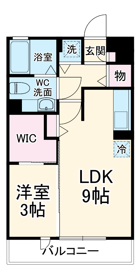 フローラの間取り