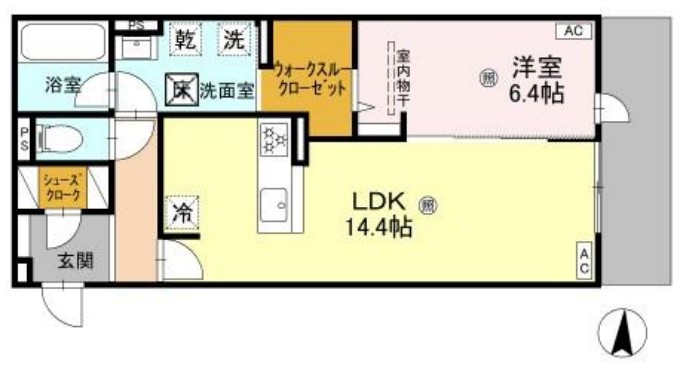 D-residence中桜塚の間取り