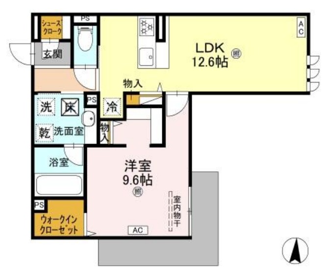 D-residence中桜塚の間取り