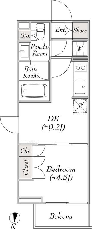 ルミーク本町イーストの間取り