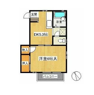 リベラル稲毛の間取り