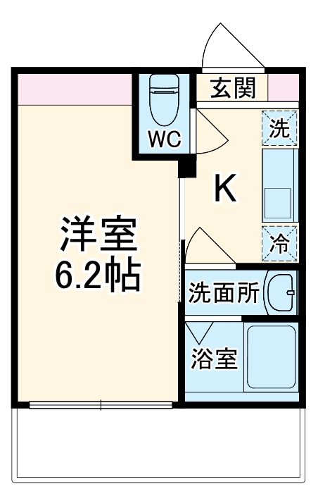 アザーレ・パッシオ中央林間の間取り