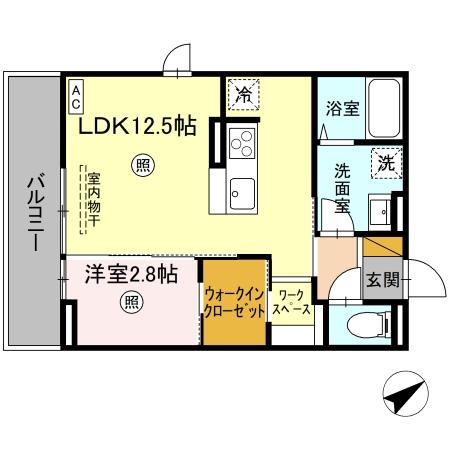 ラピス・ブルーの間取り