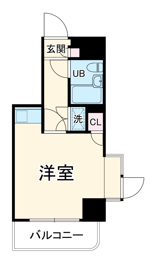 サンプラザ南林間の間取り
