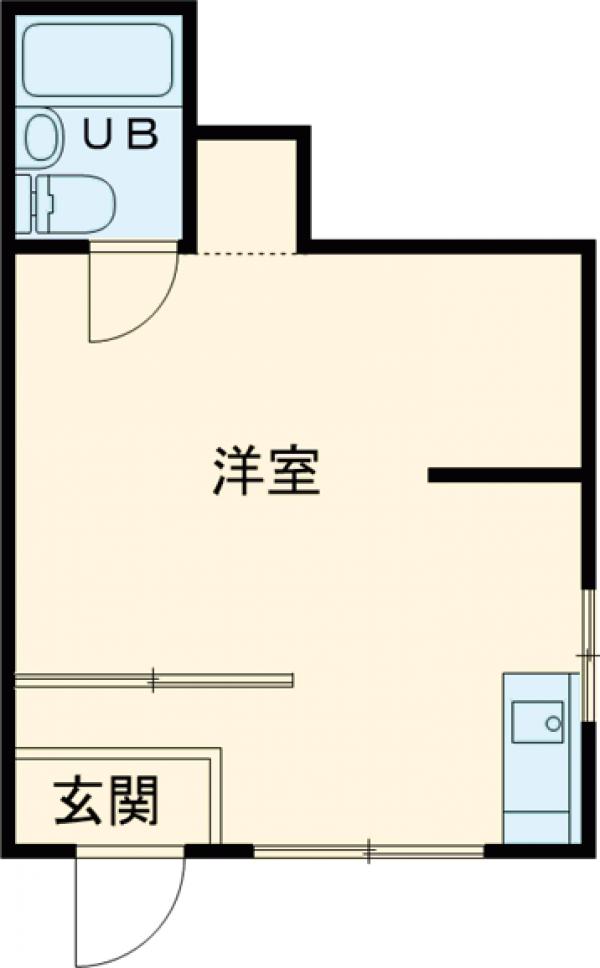 上用賀一丁目アパートの間取り