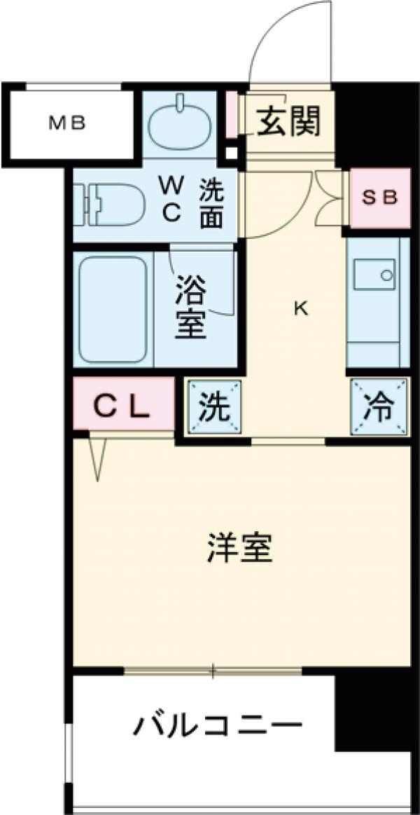 SYNEX赤塚駅前の間取り