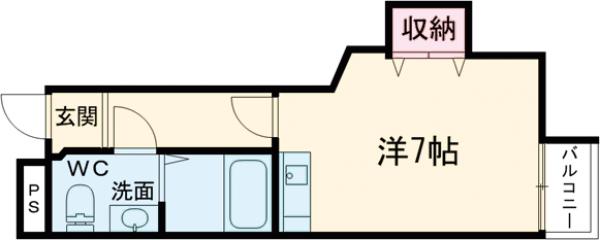 ブリエ西大路の間取り