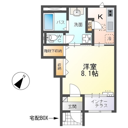 ラ・セゾン・ダムールの間取り