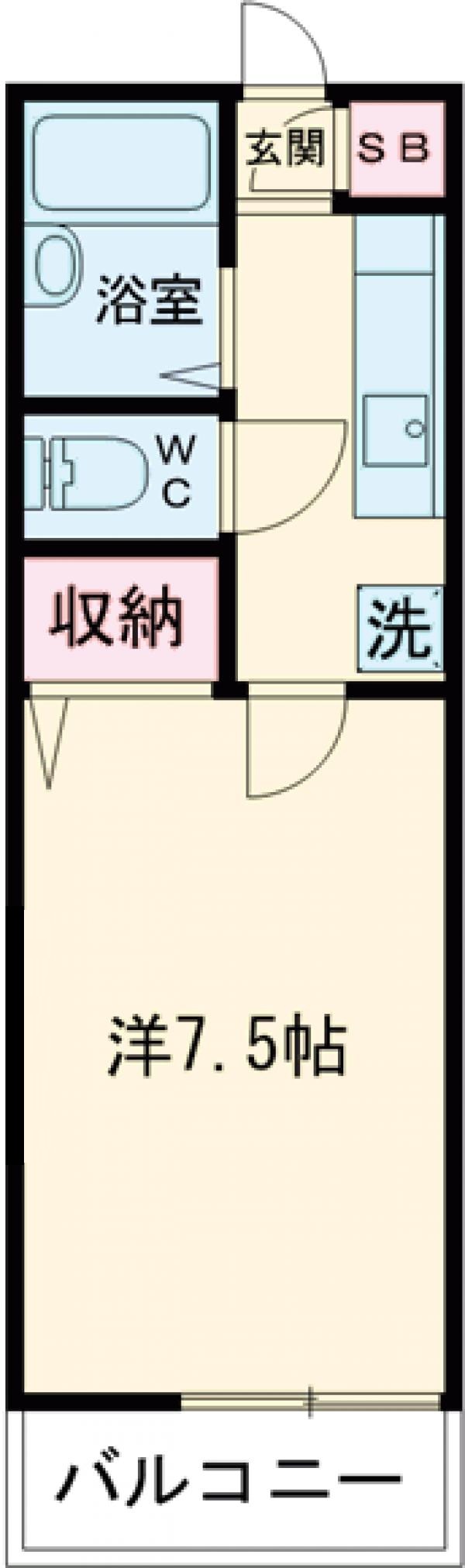 グレースパピヨンの間取り