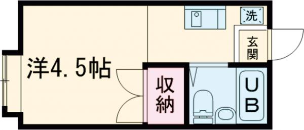 マキバハイツAの間取り