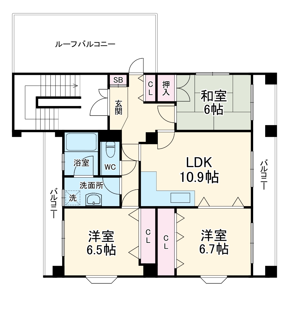 メゾン・エイトの間取り
