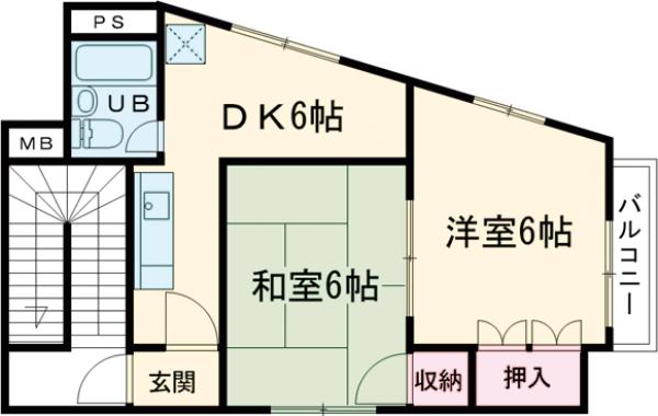 第1山王ビルの間取り