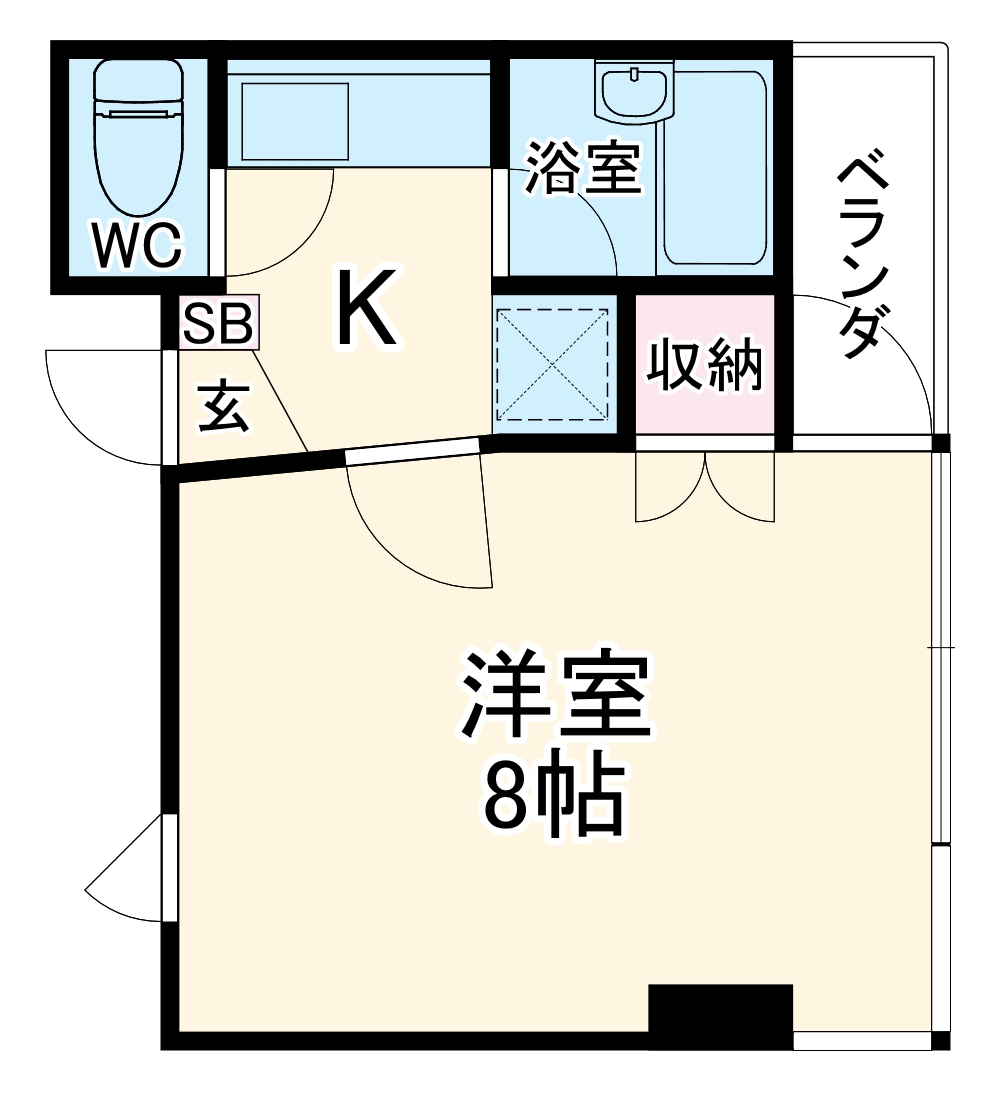 グレースUの間取り