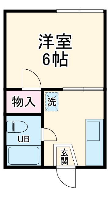 みどりコーポの間取り