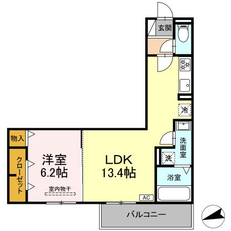 D-Hills佐藤Ⅲの間取り