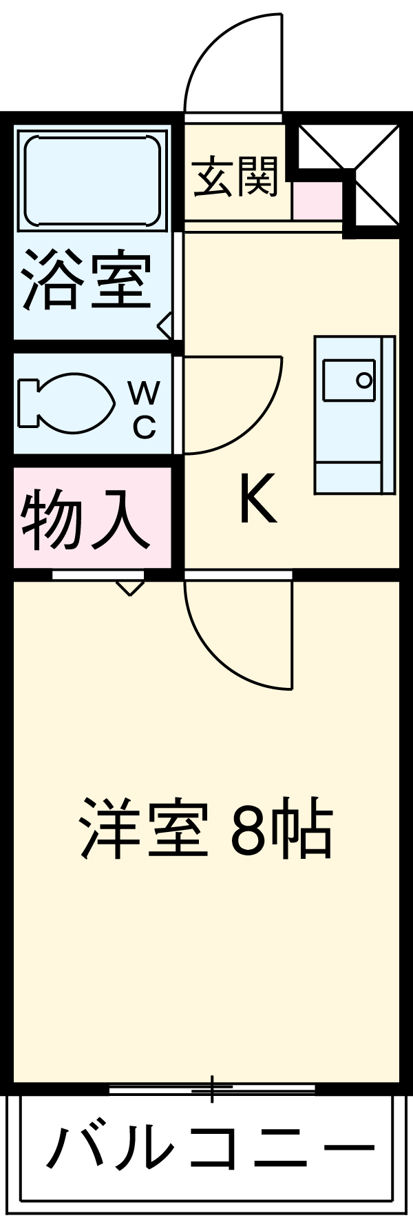 アムールシャンテの間取り
