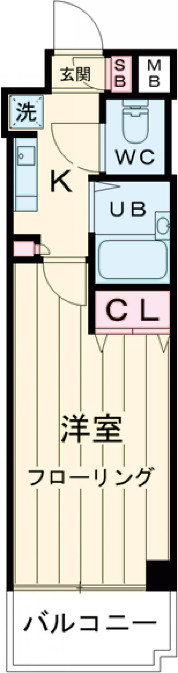 フェニックス笹塚駅前の間取り