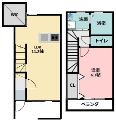 ピアットの間取り
